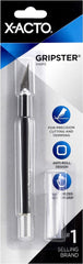 X-Acto X3627 Black Gripster Knife with Safety Cap