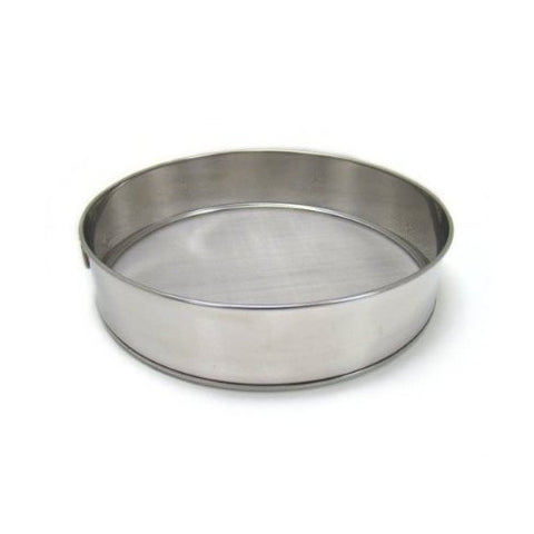 Fine Mesh Flour Sifter - Stainless Steel - 10
