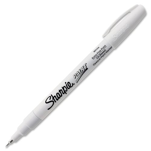 Sharpie 35531 Oil Based Extra Fine Point White Markers, 2 Boxes of
