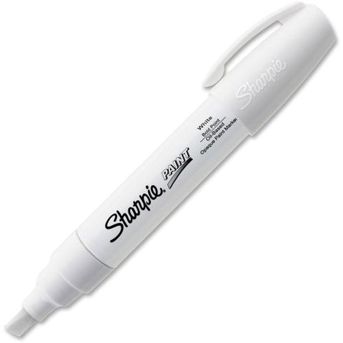 Sharpie 35568 Oil Based Bold Point White Markers, 2 Boxes of 6 for 12 Markers