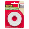 3M Scotch 110 Indoor Mounting Tape, 1/2 Inch x 75 Inch, White