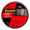 3M Scotch 414-LONGDC Extreme Strong Mounting Tape, 1-inch X 400-inches, Black, 1-Roll
