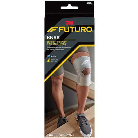 3M Futuro Knee Comfort Support with Stabilizers,  Moderate Support