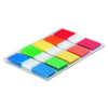 3M 683-5CF Post-it Page Flags in Portable Dispenser, Assorted Primary, 20 Flags/Color