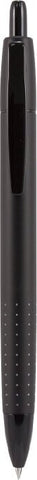 Pilot Axiom Collection Retractable Ball Point Pen, Matte Black Barrel, Blue Ink, Medium Point (71414)