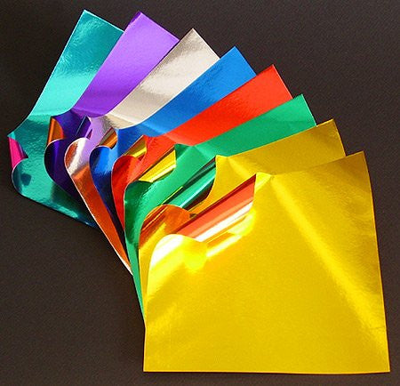 Solid Color Origami Paper-AQUA 6