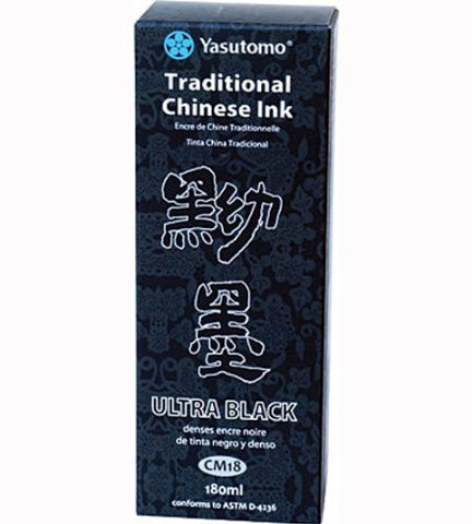Yasutomo Chinese Ink Water Resistant 180Ml