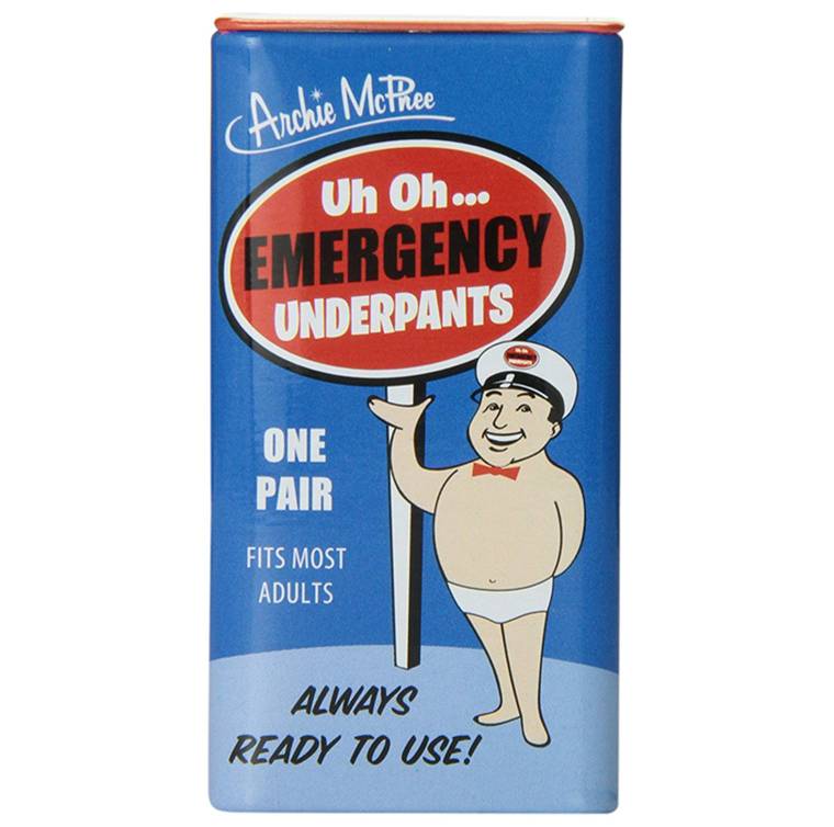 Accoutrements 12041 Emergency Underpants
