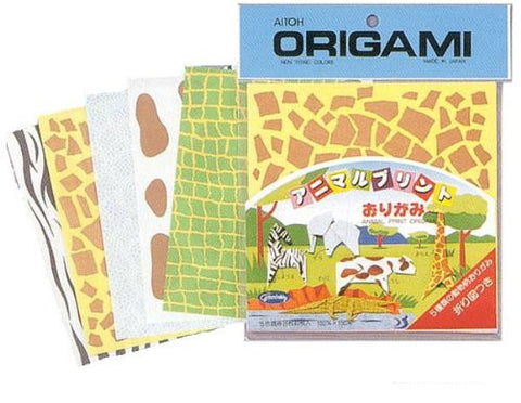 Aitoh Animal Print Origami Paper