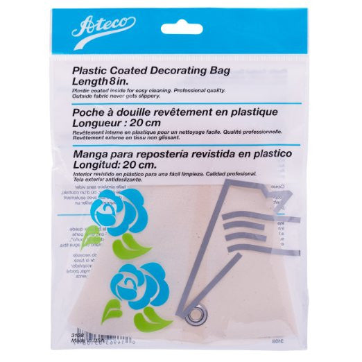 Ateco 3108, 3110, 3112, 3114, 3116, 3118, 3121, 3124 Plastic Coated Decorating Bag