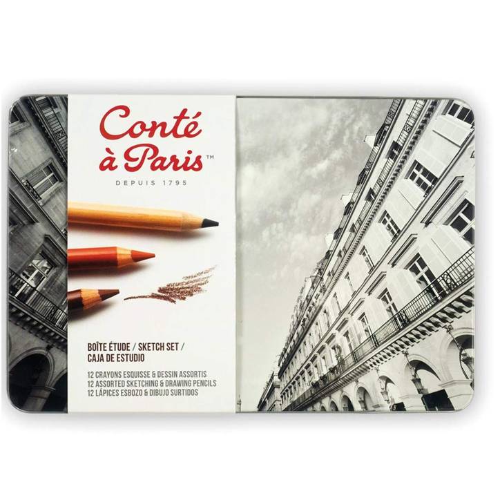 Conté à Paris 2186 The Sketch Set with Assorted Sketching and Drawing –  Value Products Global