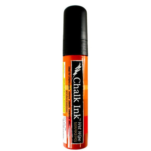 Chalk Ink 15mm Broad Tip Wet-Wipe Markers in Assorted Colors