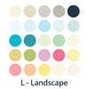 Chartpak SET-L AD Marker 25-Color Landscape Set