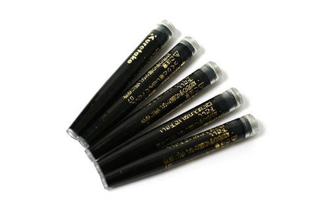Kuretake Sumi Brush Pen Refill Ink Cartridges (5/pack)  