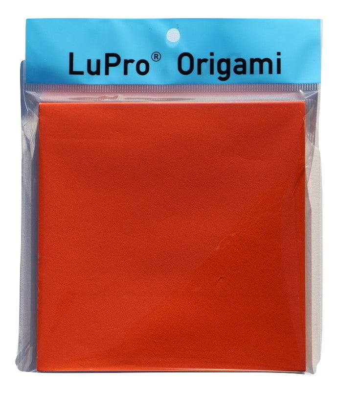 LuPro Japanese Stiff Solid Color Origami Paper (6 inch, 100 Sheets)