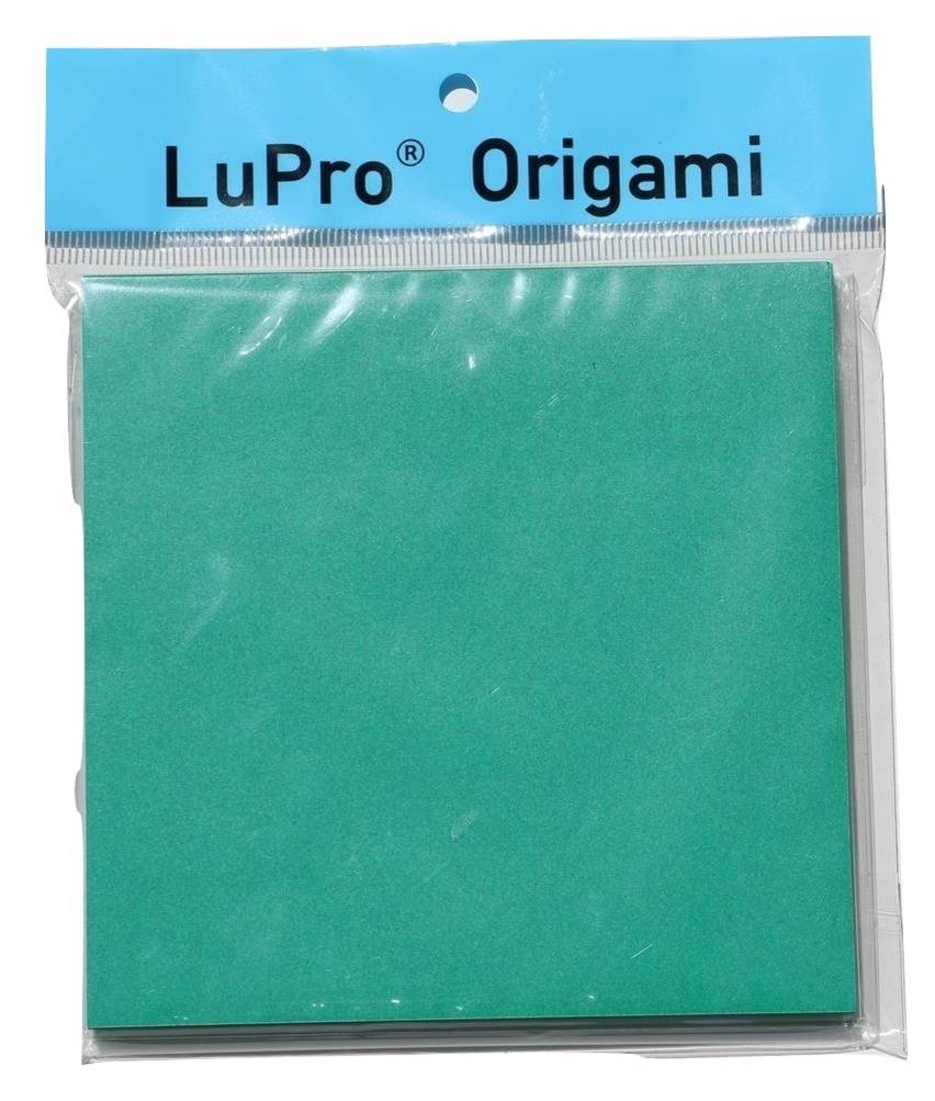 LuPro Japanese Stiff Solid Color Origami Paper (6 inch, 100 Sheets)