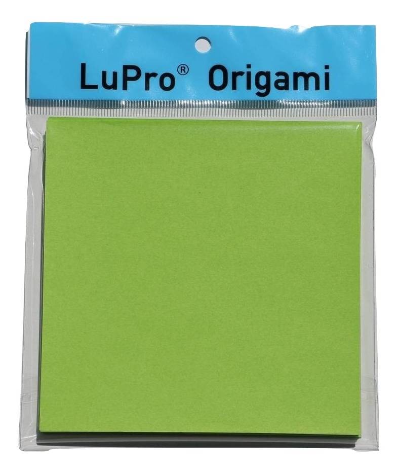 LuPro Japanese Stiff Solid Color Origami Paper (6 inch, 100 Sheets)