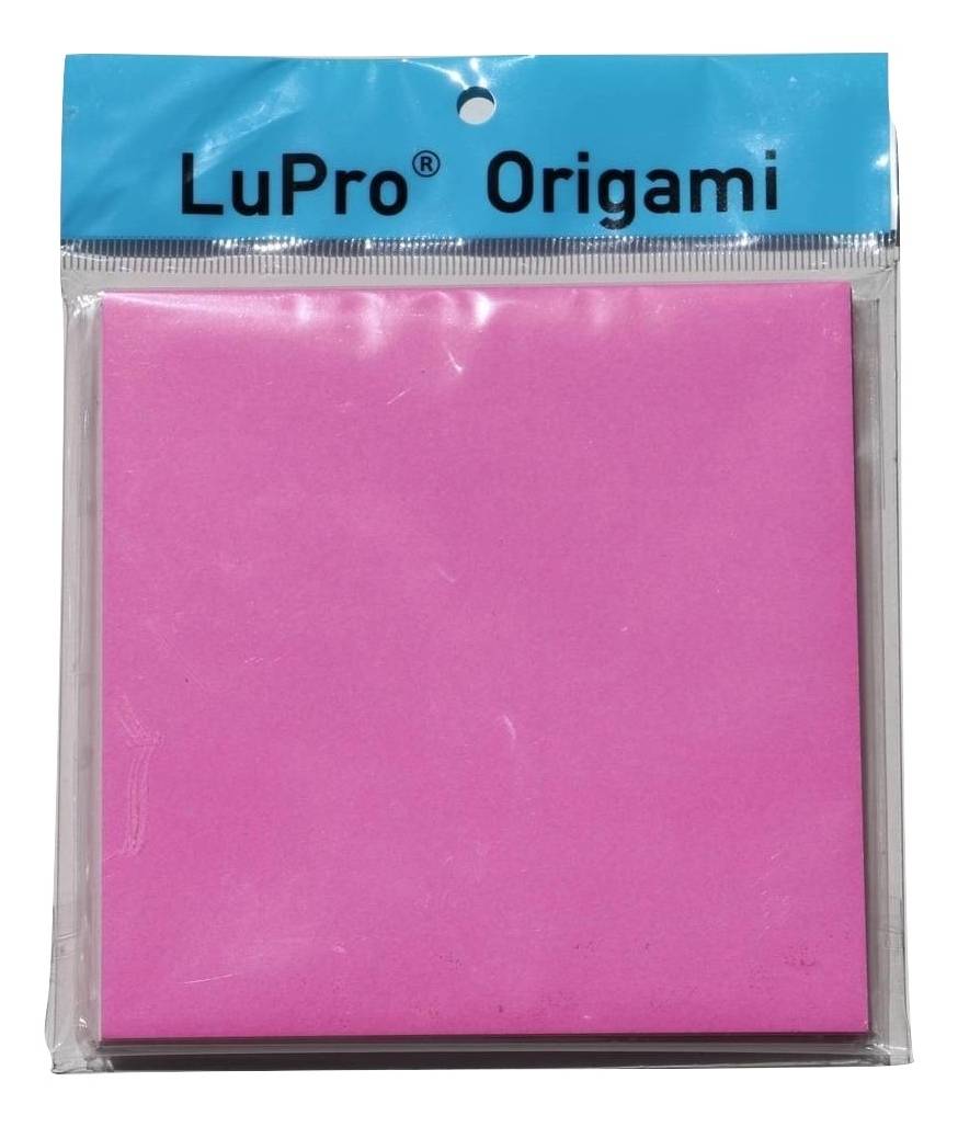 LuPro Japanese Stiff Solid Color Origami Paper (6 inch, 100 Sheets)