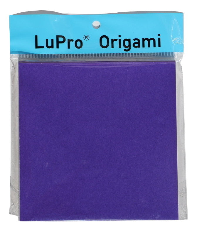 LuPro Japanese Stiff Solid Color Origami Paper (6 inch, 100 Sheets)