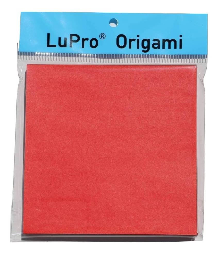 LuPro Japanese Stiff Solid Color Origami Paper (6 inch, 100 Sheets)