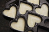 LuPro LPKT-C1312 Cast Iron Heart Shaped Cake Pan, 9 x 7.5 Inch