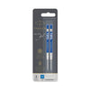 Parker Quink Refills for Retractable Rollerall Gel Pens, 0.7mm Medium Point, 2-Pack
