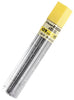 Pentel 50-9 Super Hi-Polymer Lead Refills, 0.9 mm Bold Line, 15 pcs per Tube, Box of 12 Tubes
