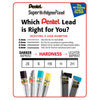 Pentel 50 Super Hi-Polymer Lead Refills, 0.7 mm Medium Line, 12 pcs per Tube, Box of 12 Tubes