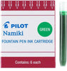 Pilot Namiki IC50 Fountain Pen Ink Cartridges, 6-Pack