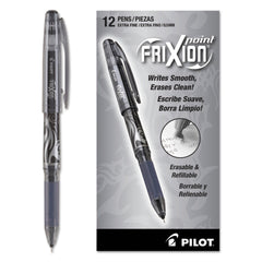 Pilot Erasable Rollerball Gel Pens, Extra Fine Point, Box of 12