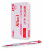 Pentel Arts Slicci 0.25 mm Extra Fine Gel Pens, Box of 12 Red Ink (BG202-B) 