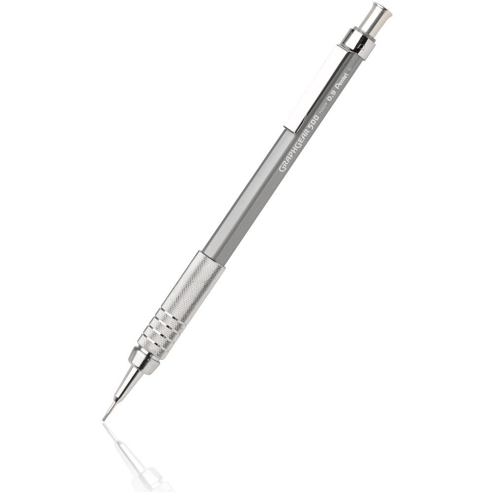 Pentel Graph Gear 500 Drafting Pencils 0.9mm: Gray 