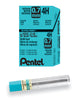Pentel 50-4H, 50-3H, 50-2H, 50-H, 50-HB, 50-F, 50-B, 50-2B Super Hi-Polymer Lead Refills, 0.7mm Medium Line, 12 pcs per Tube, Box of 12 Tubes