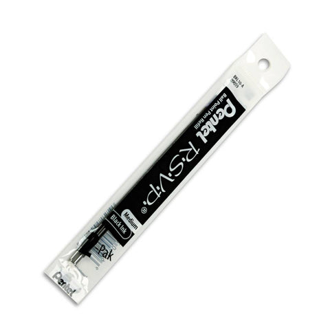 Pentel BKL10 Refill Ink For BK91 RSVP Ballpoint Pens, 1.0mm Medium Line, 2-Pack Pouch