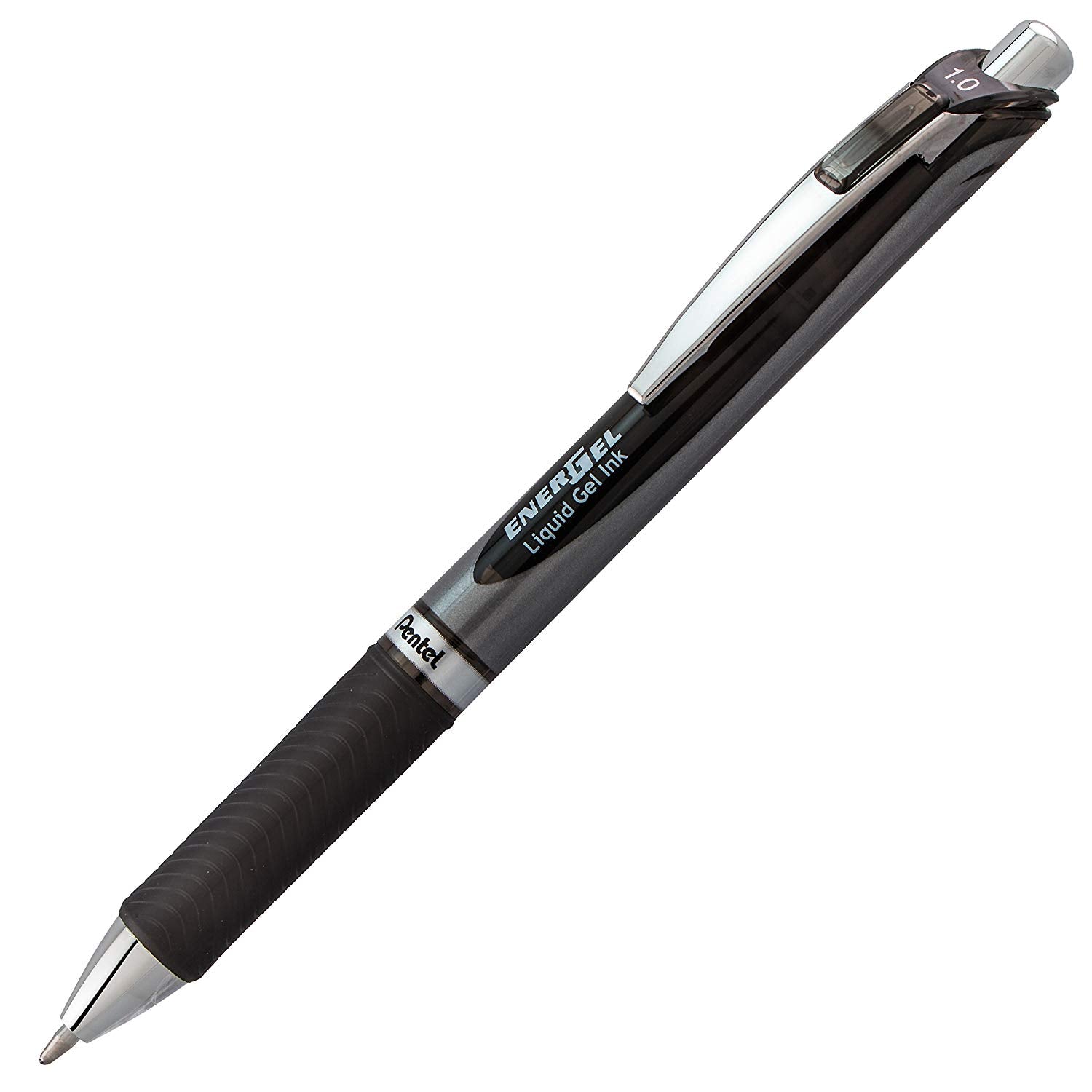 Pentel BL80 EnerGel RTX Retractable Liquid Gel Pens,  Metal Tip, 1.0mm Bold Line
