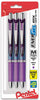 Pentel BLN77BP3A, BLN77BP3C, BLN77BP3V EnerGel RTX Retractable Liquid Gel Pens, 0.7mm, Needle Tip, 3-Pack