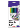 Pentel CB8-12, CB8-24, CB8-36 Arts Color Pencils, Assorted Colors