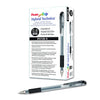 Pentel KN103-A, KN104-A, KN105-A, KN106-A, KN108-A Arts Hybrid Technica Gel Pens, Black Ink, Dozen Box
