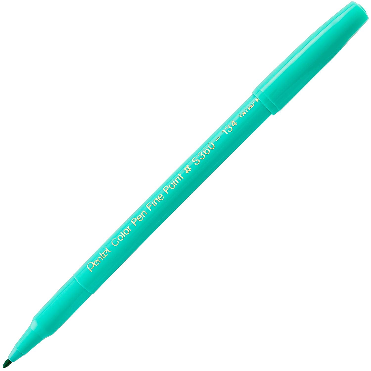 Pentel S360-36 Fine Point Color Pen Set, 36 Assorted Colors, 36/Set 