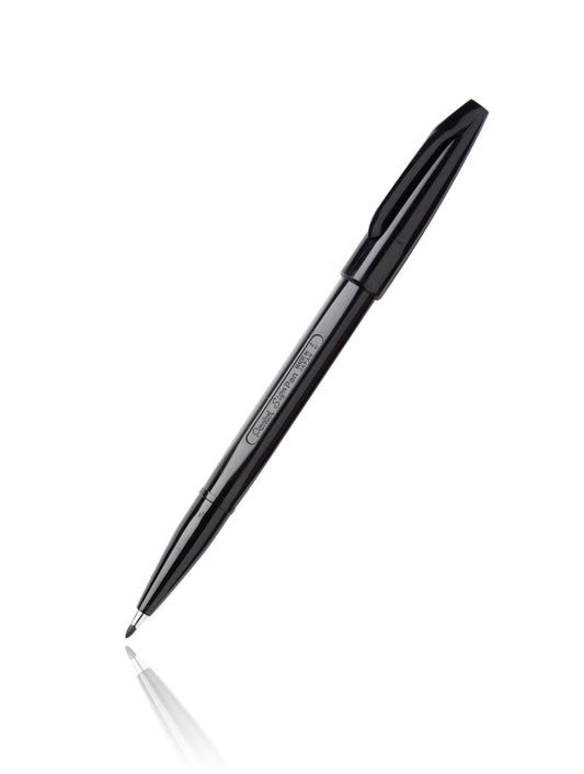 Pentel S520 Arts Fiber-Tipped Sign Pens, Dozen Box