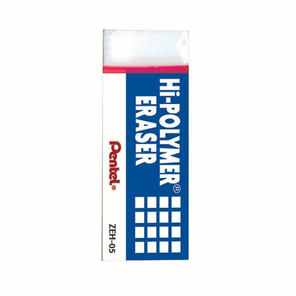 Gomme blanche PENTEL Hi-Polymer - Réf: ZEH10