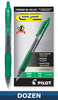 Pilot G2 07 Retractable Gel Ink Rollerball Pens, 0.7mm Fine Point, Dozen Box