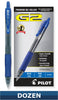 Pilot G2 Retractable Gel Ink Rollerball Pens, Fine Point, Box of 12
