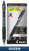 Pilot G2 10 Retractable Gel Ink Rollerball Pens, 1.0mm Bold Point, Dozen Box