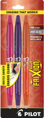 Pilot FriXion Ball Erasable Gel Pens, 0.7mm, Fine Point, Assorted Colors