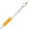Pilot 31861 Acroball PureWhite Retractable Hybrid Gel Ball Point Pens, Fine Point, Black Ink, Turquoise/Orange/Purple/Lime/Blue Accents, 5-Pack