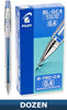 Pilot G-Tec-C Rolling Ball Stick Pens with Gel Ink, 0.4mm Ultra Fine Point, Dozen Box