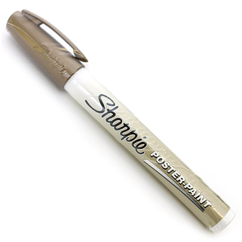 Sharpie Sharpie Poster-Paint Markers Fine, White (35583) :  Office Products