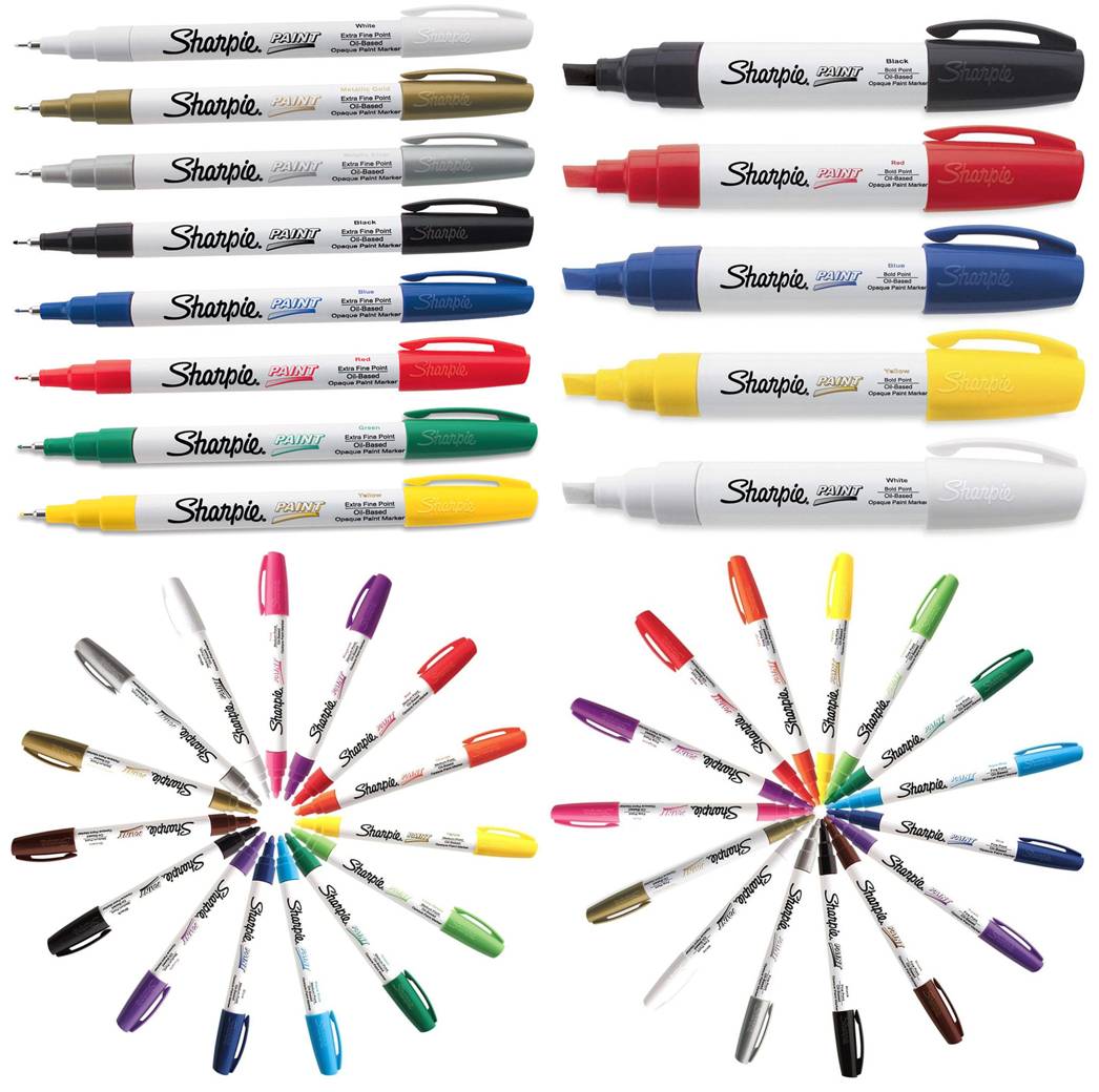 Sharpie Oil-Based Paint Markers and Sets