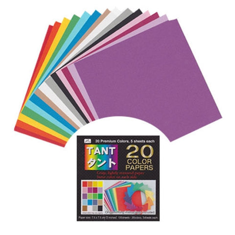 Tant Origami Paper 20 Colors 3